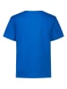 Topo Shirt in Blau/ Grau