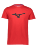 Mizuno Shirt rood