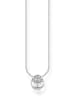 Thomas Sabo Zilveren ketting met sierelement - (L)45 cm