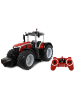 Jamara Traktor "Massey Ferguson 8S.285" w kolorze czerwonym zdalnie sterowany - 6+