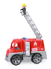 LENA Speelvoertuig "TRUXX Brandweer met ladder" rood - vanaf 2 jaar