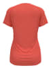 Odlo Trailrunningshirt "X-Alp Performance Wool 115" in Rot/ Orange