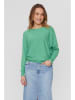 NÜMPH Sweter "Nudaya" w kolorze zielonym