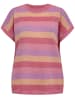 NÜMPH Shirt "Nuerissa Darlene" in Pink/ Lila/ Beige