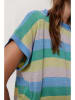 NÜMPH Shirt "Nuerissa Darlene" groen/lichtblauw/geel