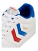 Hummel Sneakersy "Handball Perfekt" w kolorze biało-niebiesko-czerwonym