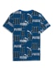 Puma Shirt "ESS+" donkerblauw/wit