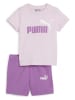 Puma 2-delige outfit "Minicats" lila/paars