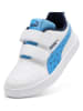 Puma Sneakers "Courtflex v2 Woods V PS" in Weiß/ Blau