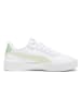 Puma Skórzane sneakersy "Carina 2.0 Jr" w kolorze biało-zielonym