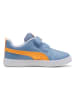 Puma Sneakersy "Courtflex v2 V PS" w kolorze błękitno-pomarańczowym