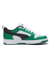 Puma Sneakers "Rebound V6" in Grün/ Weiß/ Schwarz