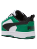 Puma Sneakersy "Rebound V6" w kolorze zielono-biało-czarnym