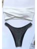 Angelsin Bikini-Oberteil in Weiß