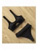 Angelsin Biustonosz bikini w kolorze czarnym