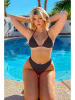 Angelsin Bikini-Oberteil in Schwarz