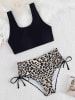 Angelsin Figi bikini w kolorze beżowym
