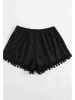 Angelsin Shorts in Schwarz