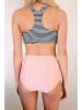 Angelsin Bikini lichtroze/zwart