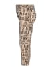 lovetti Leggings in Beige/ Schwarz