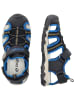 Zigzag Halbsandalen "Krila" in Schwarz/ Blau