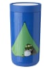 Stelton Isoleerbeker "To Go Click" blauw - 200 ml