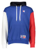 Champion Hoodie in Blau/ Weiß/ Rot