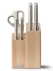 JosephJoseph 6-delig messenblokset naturel/zilverkleurig
