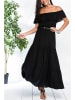 Milan Kiss Kleid in Schwarz