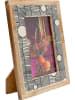 Kare Ramka "Harriett" w kolorze jasnobrązowym na zdjęcia - 16,5 x 21,5 cm