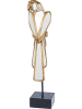Kare Decoratief figuur "Mirrored Parrot" goudkleurig - (B)14,5 x (H)53 x (D)14 cm