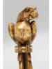 Kare Decoratief figuur "Mirrored Parrot" goudkleurig - (B)14,5 x (H)53 x (D)14 cm