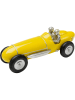 Kare Dekofigur "Racing Car" in Gelb - (B)25,8 x (H)9,4 x (T)9 cm
