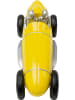 Kare Figurka dekoracyjna "Racing Car" w kolorze żółtym - 25,8 x 9,4 x 9 cm