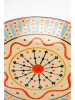 Kare Dekoschale "Los Cabos" in Bunt - (H)8 x Ø 33 cm