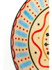 Kare Dekoschale "Los Cabos" in Bunt - (H)8 x Ø 33 cm