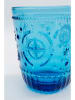 Kare 6-delige set: waterglazen "Greece" blauw - (H)10 x Ø 8,5 cm