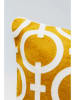 Kare Poduszka "Caten" w kolorze żółtym - 50 x 50 cm