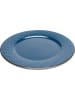 Kare 4er-Set: Frühstücksteller "Muse" in Blau - Ø 20 cm