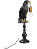 Kare Tischleuchte "Crow" in Schwarz - (H)61 cm