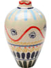 Kare Vase "Los Cabos" in Bunt - (H)26 x Ø 17 cm