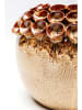 Kare Vase "Corallo" in Beige - (H)16 x Ø 19 cm