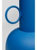 Kare Wazon "Curly" w kolorze niebieskim - wys. 51 x Ø 21 cm