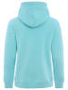 Zwillingsherz Hoodie "Happy and Beautiful" turquoise