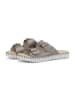 Ilse Jacobsen Slippers zilverkleurig