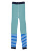 finkid Legging "Putki" blauw/groen