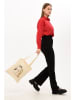 MORI Schultertasche in Creme - (B)35 x (H)40 x (T)8 cm