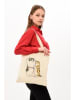 MORI Schultertasche in Creme - (B)35 x (H)40 x (T)8 cm