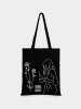 BAGmori Schultertasche in Schwarz - (B)35 x (H)40 x (T)8 cm