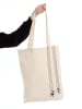 BAGmori Schultertasche in Creme - (B)35 x (H)40 x (T)8 cm